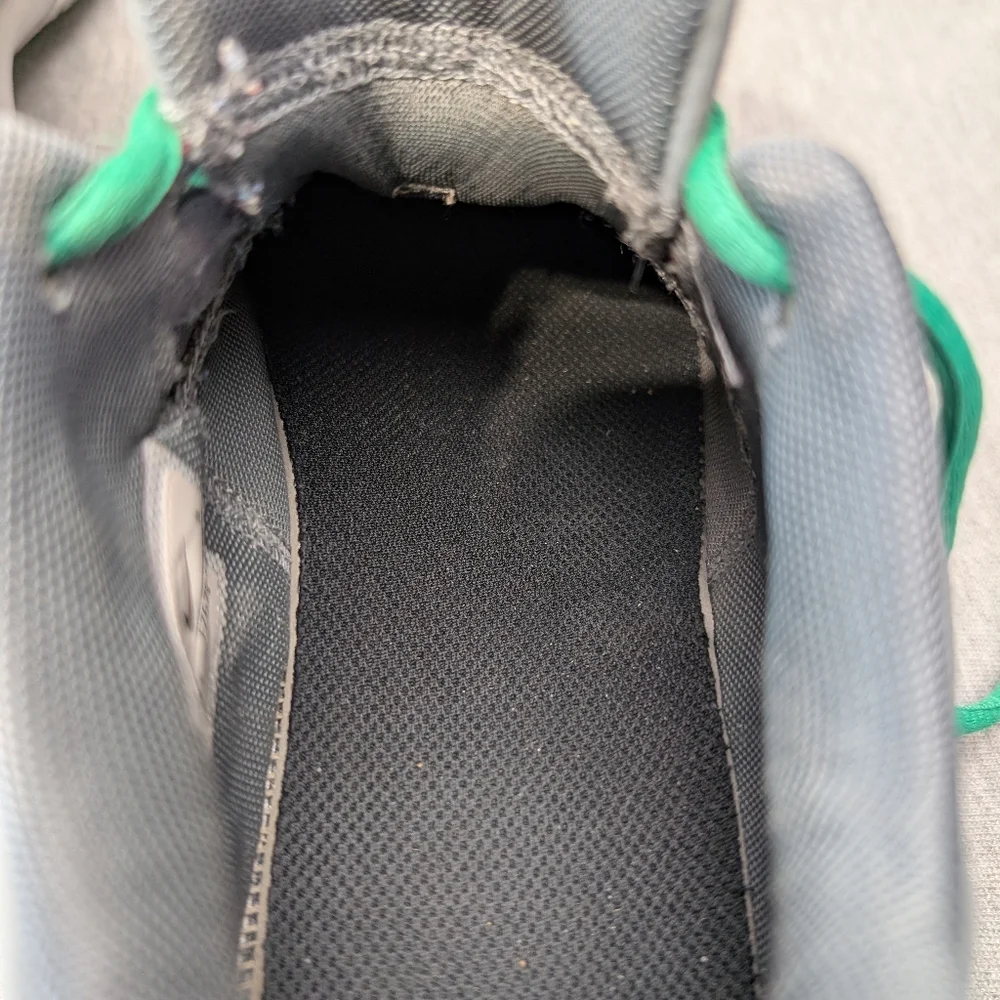 Nike Giannis Immortality 4 Sneakers Youth 6Y Gray Green Basketball Shoes - Picture 8 of 12
